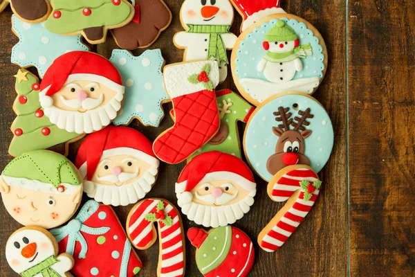 Deliciosas galletas de Navidad —  Fotos de Stock