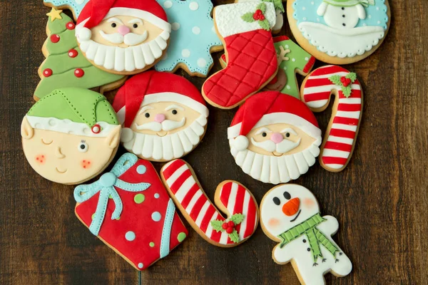 Deliziosi biscotti di Natale — Foto Stock