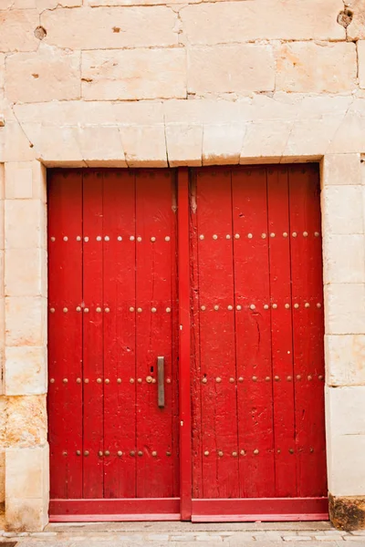 Puerta de madera vieja — Foto de Stock