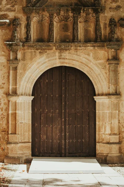 Puerta de madera vieja — Foto de Stock