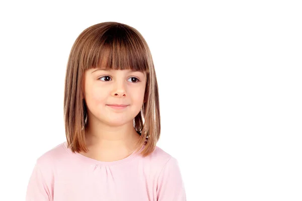 Cute little girl posing — Stock Photo, Image