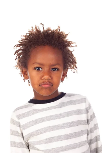 Divertido africano niño — Foto de Stock