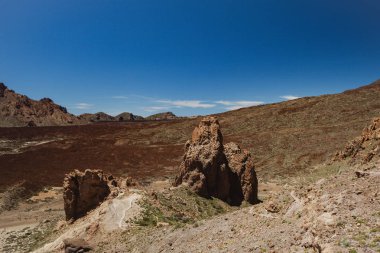 Tenerife güzel volkanik manzara