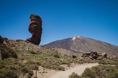 Tenerife güzel volkanik manzara