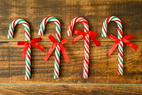 Sweet Candy Canes — Stock Photo, Image