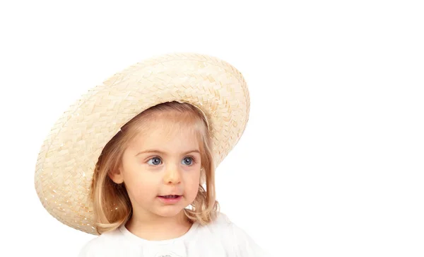 Hübsche blonde Baby-Mädchen — Stockfoto