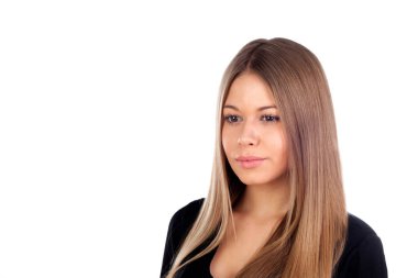 güzel moda sarışın kız