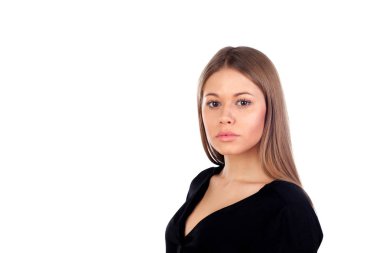 güzel moda sarışın kız