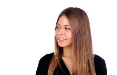 güzel moda sarışın kız