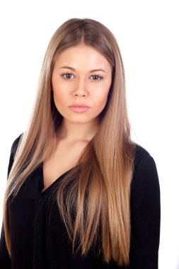 güzel moda sarışın kız