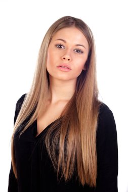 güzel moda sarışın kız