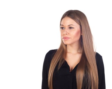 güzel moda sarışın kız