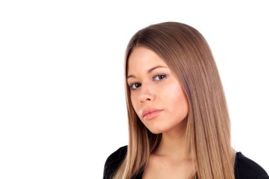 güzel moda sarışın kız