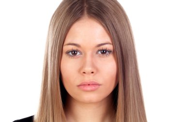 güzel moda sarışın kız