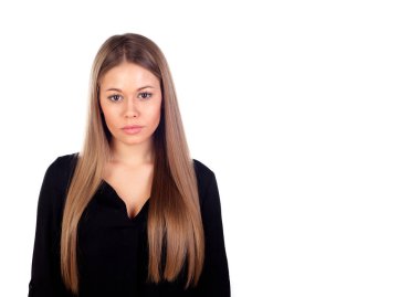 güzel moda sarışın kız