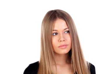 güzel moda sarışın kız