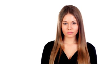 güzel moda sarışın kız