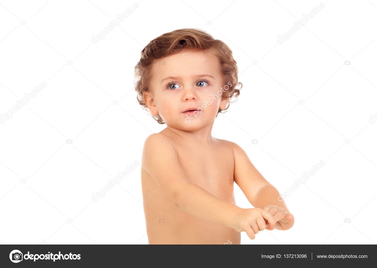 Naked Children Boy