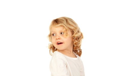 komik sarışın küçük çocuk