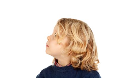 güzel sarışın bir çocuk