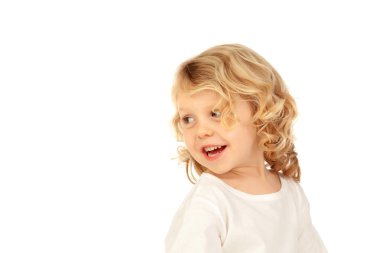 komik sarışın küçük çocuk