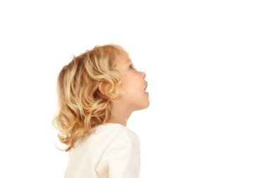 komik sarışın küçük çocuk