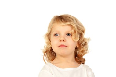 komik sarışın küçük çocuk