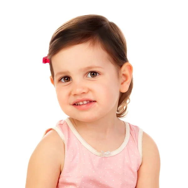 Funny little girl Stock Picture