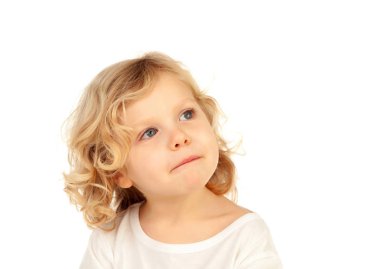 komik sarışın küçük çocuk