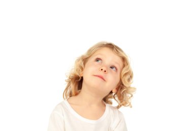 komik sarışın küçük çocuk