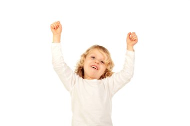 komik sarışın küçük çocuk