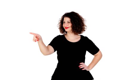 sevimli curvy kız