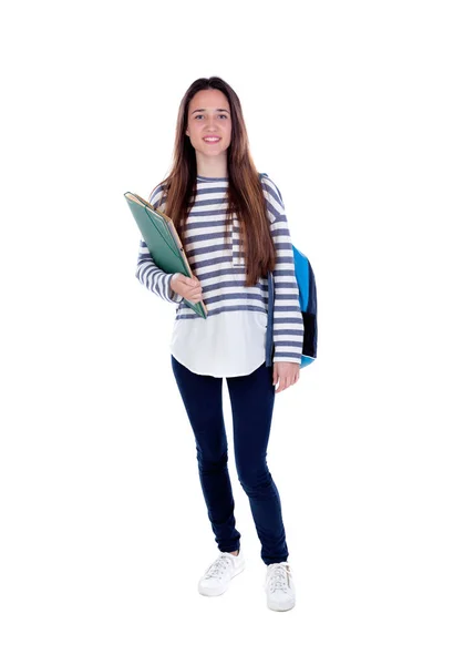 Teenager student girl — Stock Photo, Image