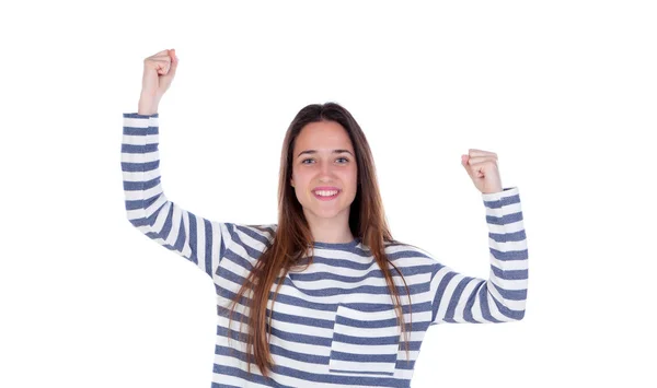 Pretty teenager girl — Stock Photo, Image