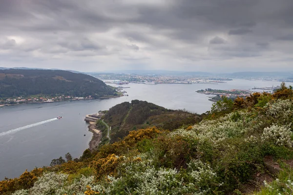 Stück nordwestlicher Küste Spaniens — Stockfoto