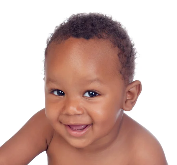 Счастливый африканский ребенок — стоковое фото