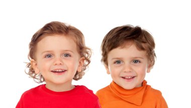 Güzel İkizler gülüyor 