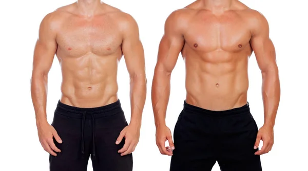 Dos cuerpos masculinos perfectos —  Fotos de Stock