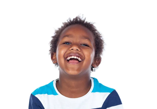 Niño africano riendo — Foto de Stock