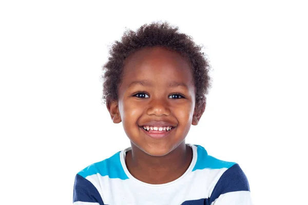Afrikalı çocuk gülüyor — Stok fotoğraf
