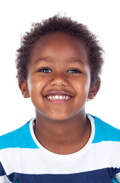 Afrikalı çocuk gülüyor — Stok fotoğraf