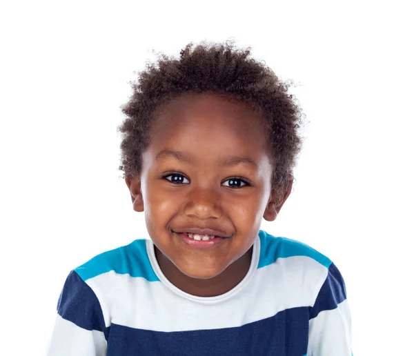 Adorable niño afroamericano — Foto de Stock