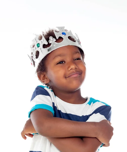 Adorable enfant afro-américain — Photo