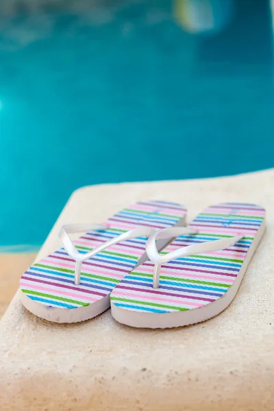 Color flip-flops — Stock Photo, Image