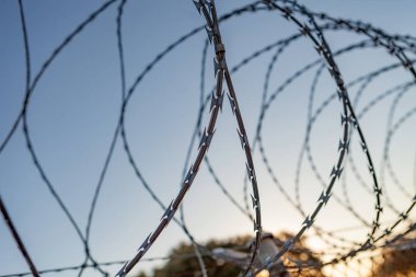 Dikenli Tel ile Çit