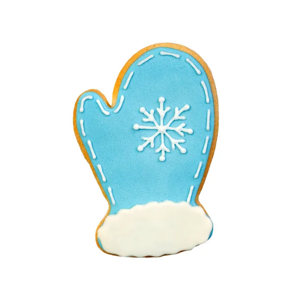 Zabawny cookie na Boże Narodzenie — Zdjęcie stockowe