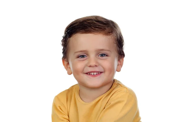 Чарівні маленький хлопчик — стокове фото