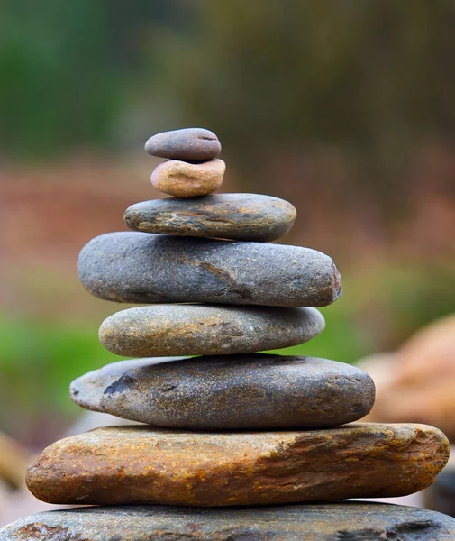 Balanced Rocks Zen Stack Nature — Stock Photo, Image