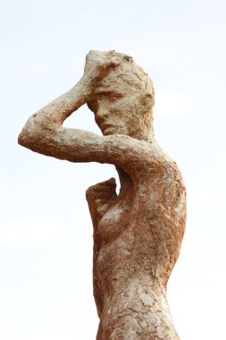 Heykel: Unutulan iç savaş ve diktatörlük. El Torno bakış. Caceres, İspanya