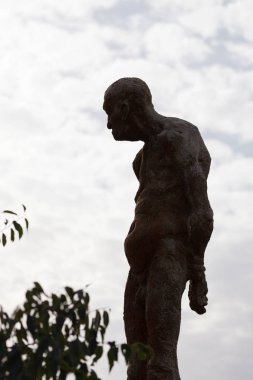 Heykel: Unutulan iç savaş ve diktatörlük. El Torno bakış. Caceres, İspanya